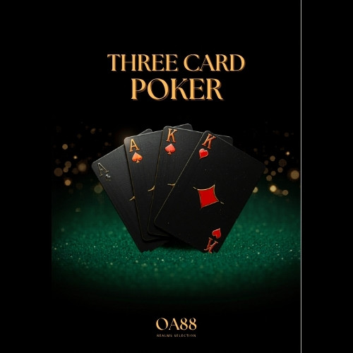 Three Card Poker OA88 – Luật Chơi & Chiến Thuật Cơ Bản